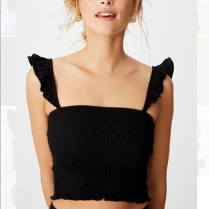 CottonOn cropped shirt